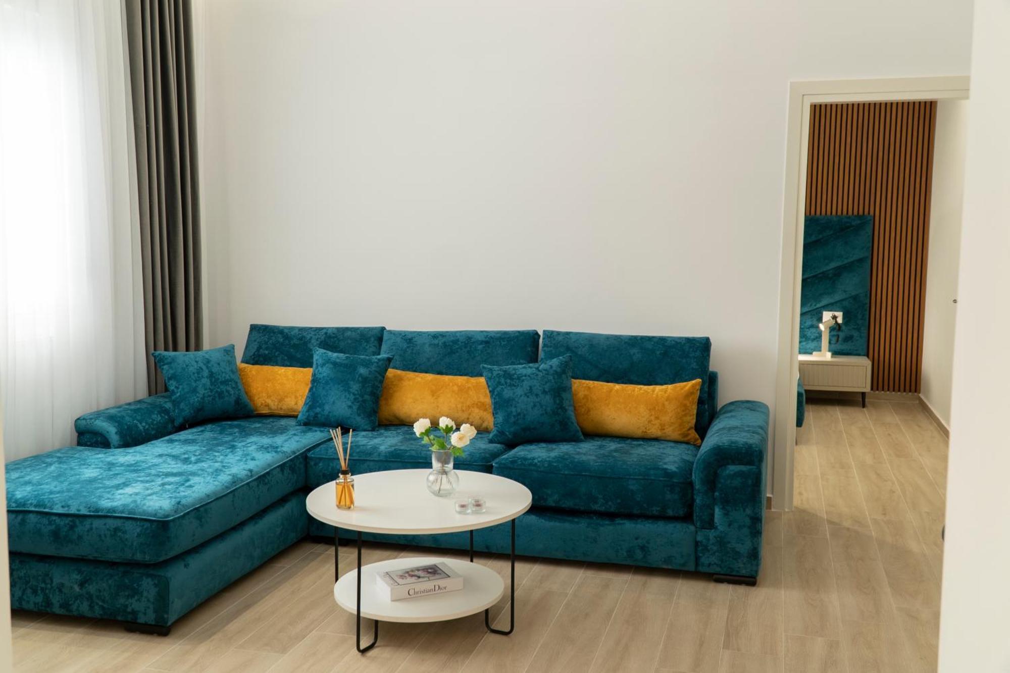 Mateo Apartments Sarande Bagian luar foto